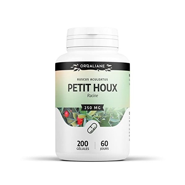 Fragon - Petit houx - 250 mg - 200 gélules