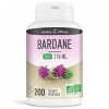 Herbes Et Plantes Bardane Bio 200 Gélules Végétales 250 mg