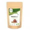 BIOPTIMAL - Reishi bio - Superaliment - Poudre de Reishi Pur - Cholestérol Immunité Circulation - Fibres Protéines - Origine 