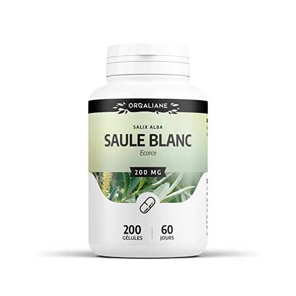 Saule Blanc 200 mg - 200 gélules