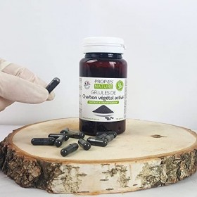 Gélules Charbon Végétal - 120 gélules - ProposNature - Fabriqué en France