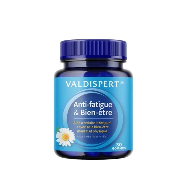 VALDISPERT - Gummies anti-fatigue et bien-être - Programme 15 jours - 30 gommes