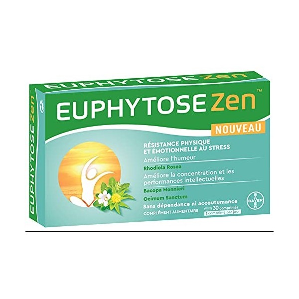 Bayer Euphytose Zen 30 Comprimés