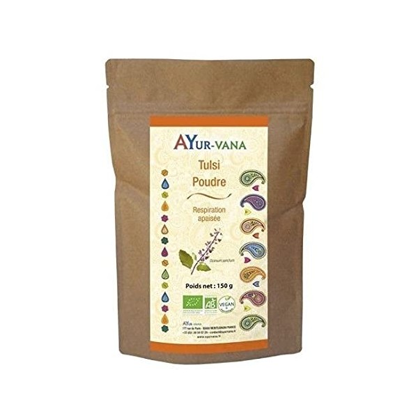 Tulsi en Poudre 150g Ayur-Vana BIO