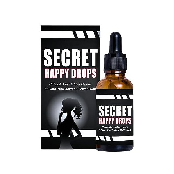 Secret Happy Drops, PleasurePeak Oral Drops, Happy Hormones Drops for Women, Enhancing Sensitivity and Pleasure, Boost Energy