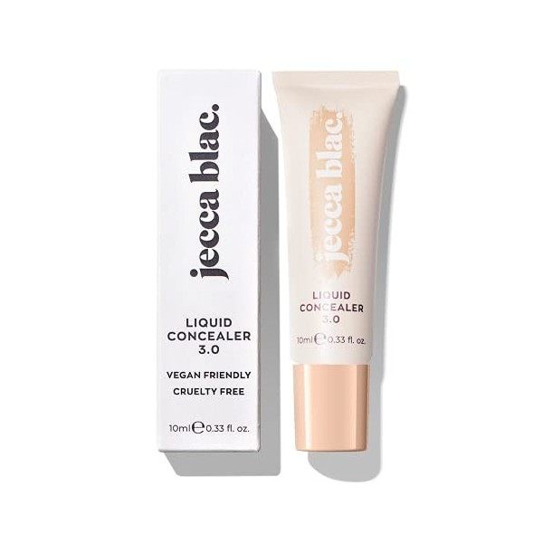 Jecca Blac Liquid Concealer, Full Coverage Soft Matte Finish, Long-lasting and Transfer-Resistant, Gender Neutral and LGBTIQA