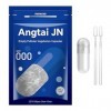 Angtai JN Gélules vides végétales,Pullulan capsules taille 000,100 capsules vides remplies avec micro - cuillère de laboratoi