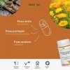 Bardane Bio et Calendula Bio Extrait - Complément Alimentaire pour la Peau - Naturel et Végétal - 60 gélules de Bardane et Ca