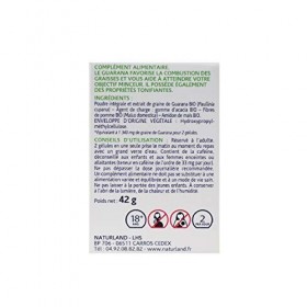 Naturland Guarana Bio 75 Végécaps