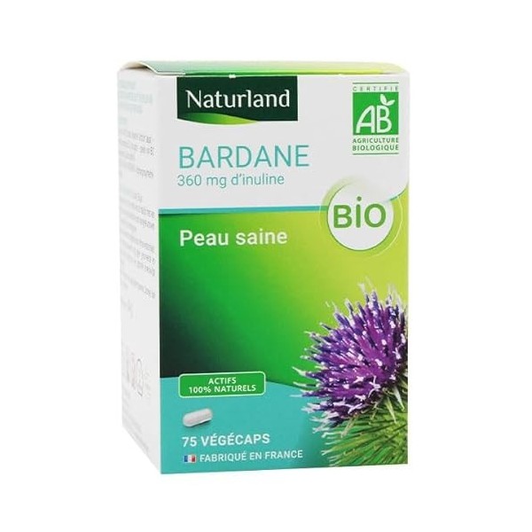 Naturland Bardane Bio 75 Végécaps