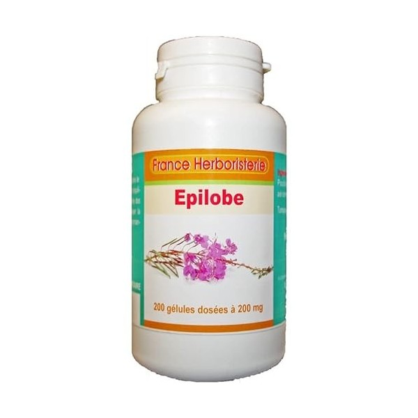 GELULES EPILOBE 200 gélules dosées à 200 mg.