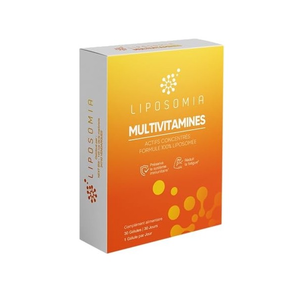 Liposomia - MULTIVITAMINES LIPOSOMIA - 30 Gélules