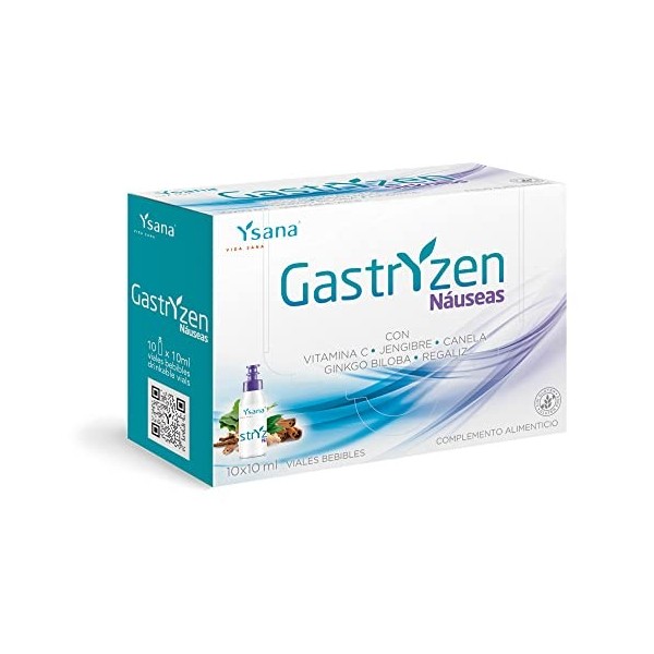 YSANA Gastryzen Nausées - 10 flacons dosettes - 10 ml