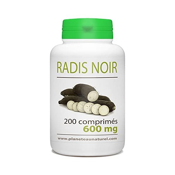 Radis Noir - 600 mg - 200 comprimés