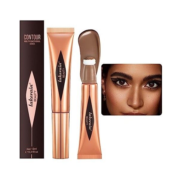 Liquid Face Contour Stick Concealer Stick With Cushion Applicator Contouring Stick Contouring Creme Stylo Contouring Bronzer 