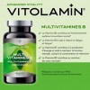 MULTIVITAMINES B - VITOLAMIN® 180 Comprimés Végétariens - Supplément multivitaminé pour hommes et femmes sélectionnés avec so