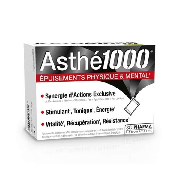 3C Pharma Asthé1000 10 Sachets