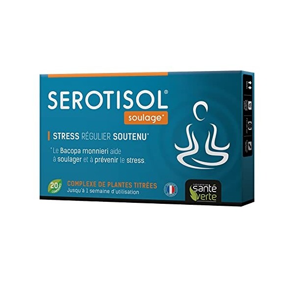 Santé Verte Sérotisol 20 Comprimés