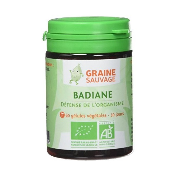 Badiane bio - 60 gélules - Défenses naturelles