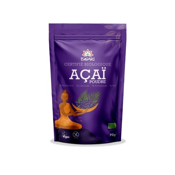 Iswari Açaï Poudre 70 g