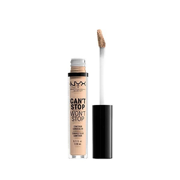 NYX PROFESSIONAL MAKEUP Anticernes/Correcteur - Cant Stop Wont Stop Contour Concealer - Vanille & Poudre Compacte Bronzante