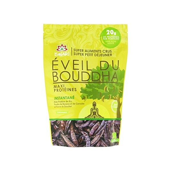 Iswari - Eveil du Bouddha maxi protéiné 360G Bio - Prix Unitaire - Livraison Gratuit En France métropolitaine sous 3 Jours Ou