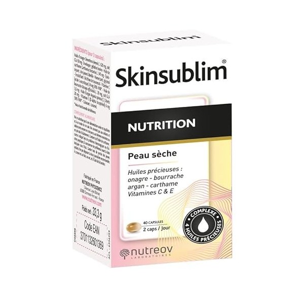 Nutreov Skinsublim Nutrition 40 Capsules