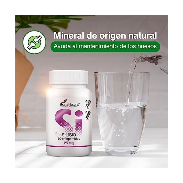 Soria Natural Silicio 60 Comp X 800 Mg Lib Prolongado