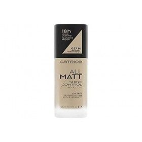 CATRICE BASE DE MAQUILLAJE ALL MATT SHINE CONTROL 027N NEUTRAL AMBER BEIGE 30 ML Anti-cernes / Correcteurs