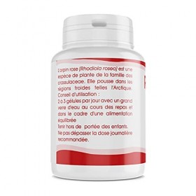 Rhodiola Rosea Extrait 250mg - 100 gélules Végetales - 3% de salidrosides
