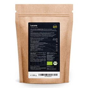 Lucuma en poudre bio 200g | 100% bio | Pouteria lucuma | fruit en poudre | végétalien | sans additifs | rempli et certifié en
