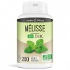 Herbes Et Plantes Mélisse feuille Bio 200 Gélules Végétales 250 mg