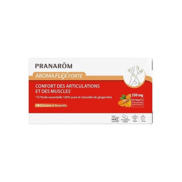 PRANAROM - AROMAFLEX 30 COMPRIMES - Confort et mobilité des articulations