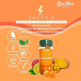 MULTIVITAMINES – Complément alimentaire de 12 vitamines - Énergie et défense immunitaire – Vitamines C - 60 gummies goût de m