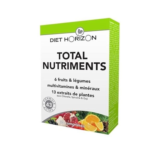 Total Nutriments - Diet Horizon - 30 Comprimés by Diet HorizonÂ