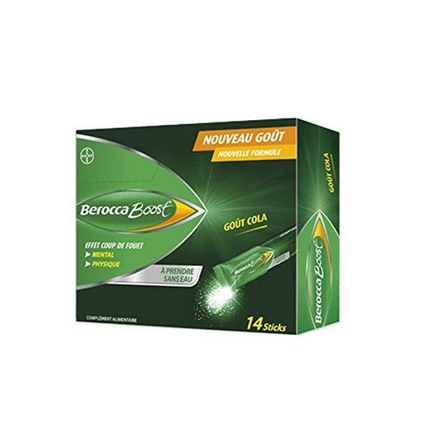 Bayer - Beroccaboost Gout Cola Boite De 14 Sticks