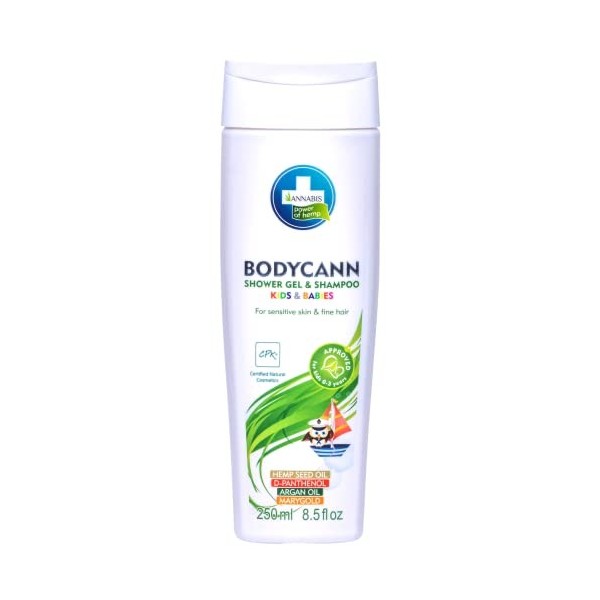 Bodycann Shampooing et gel 2 en 1 pour enfants