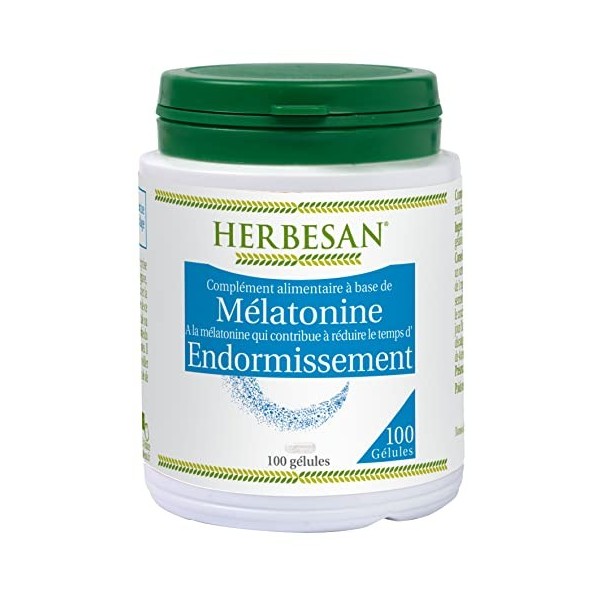 HERBESAN®- MELATONINE - 100 gélules