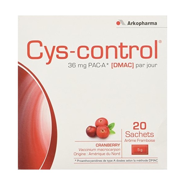 Arkopharma CYS Control 20 Sachets Complément Alimentaire 36 mg