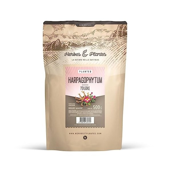 Harpagophytum Procumbens 500 g - Poudre - Griffe du Diable