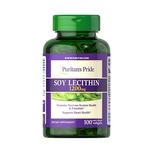 Ultra Soya Lecithim 1200 mg 100 Softgels