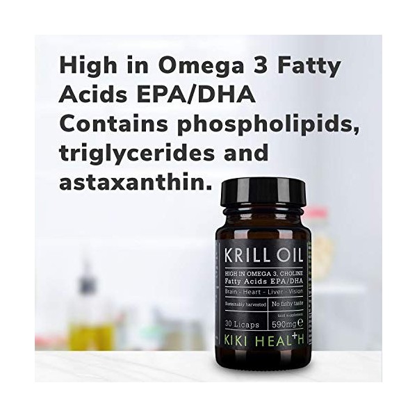 KIKI Health Krill Oil - 60caps by Kiki Health