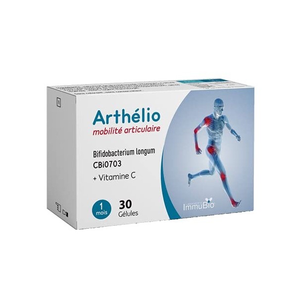 Arthélio™ - Complément Alimentaire pour Arthrose et Fonctionnement Articulaire - Cure dUn Mois - 30 Gélules