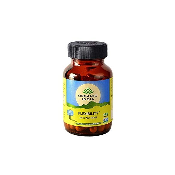 Organic India Flexibility 60 Capsules Bottle