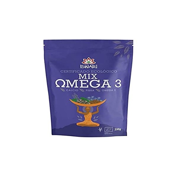 Iswari Mix Omega 3 Superaliment 250 g . Bio 1 unité 200 g