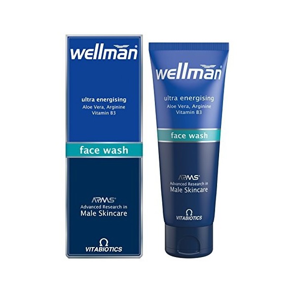 Vitabiotics Wellman Skin Technology Face Wash 125 ml