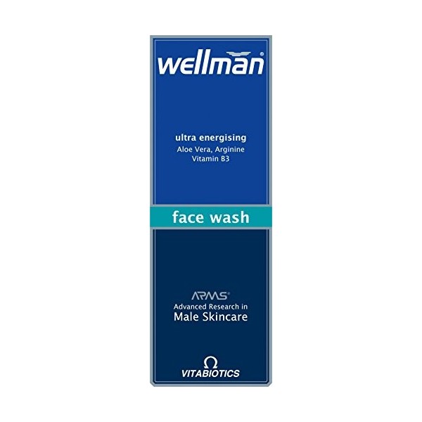 Vitabiotics Wellman Skin Technology Face Wash 125 ml