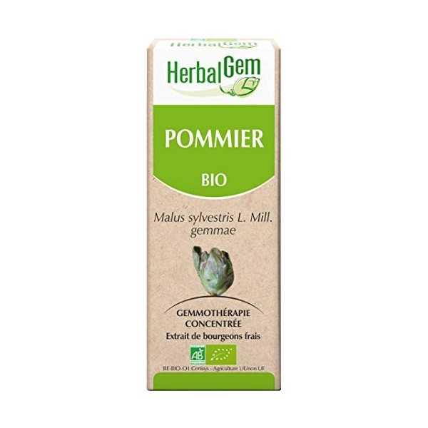 Herbalgem - Pommier Bio - Macérat-Mère de Gemmothérapie Concentrée - 15 ml