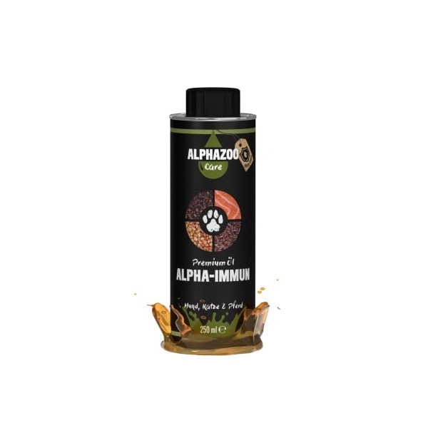 alphazoo Huile alimentaire Alpha-Immun 250 ml 