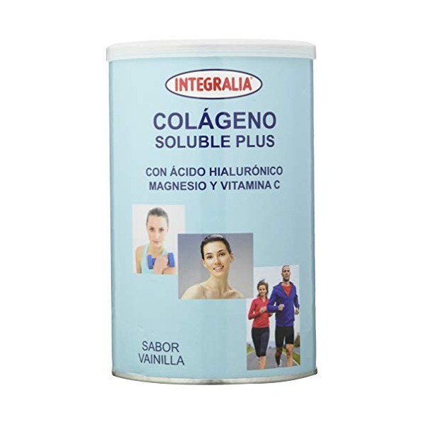 COLAGENO SOLUBLE PLUS HIALURONICO MAGNESIO 360 g. INTEGRALIA